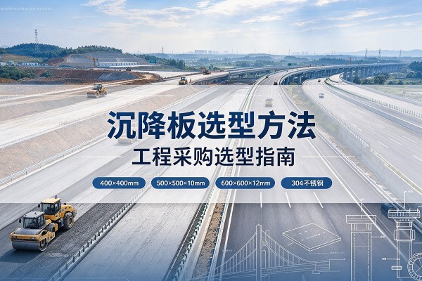巩留沉降板选择方法