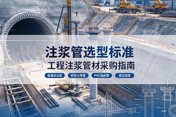 巩留注浆管选型标准