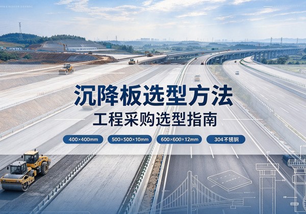 巩留沉降板选择方法